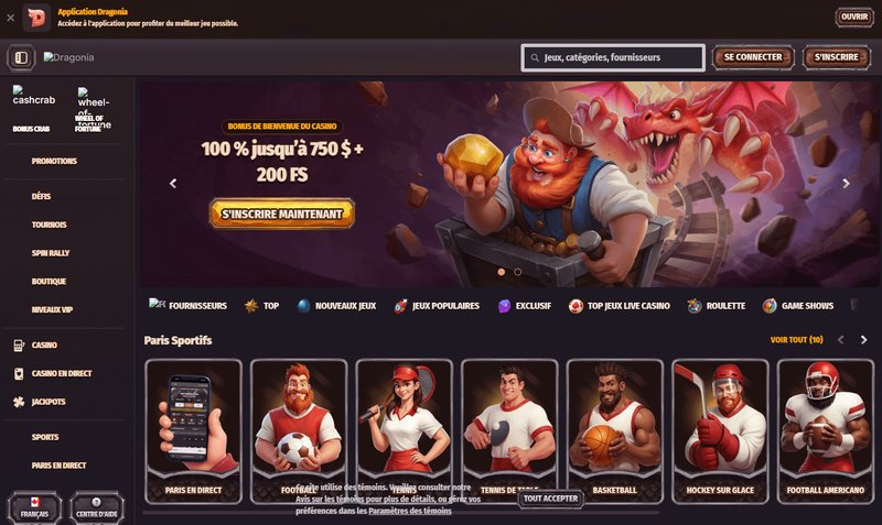 Image: Les Joies du Casino En Ligne Dragonia au Coeur de la France